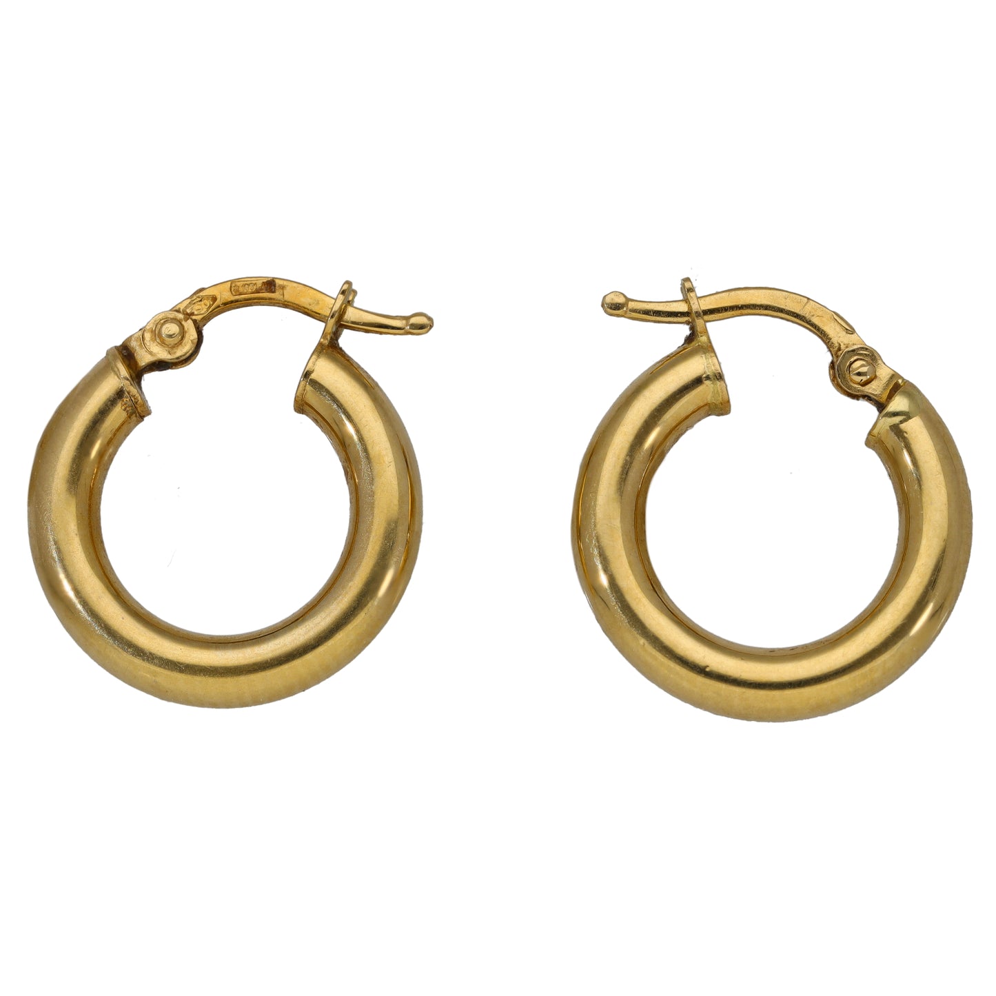 18ct Gold Hoop Earrings