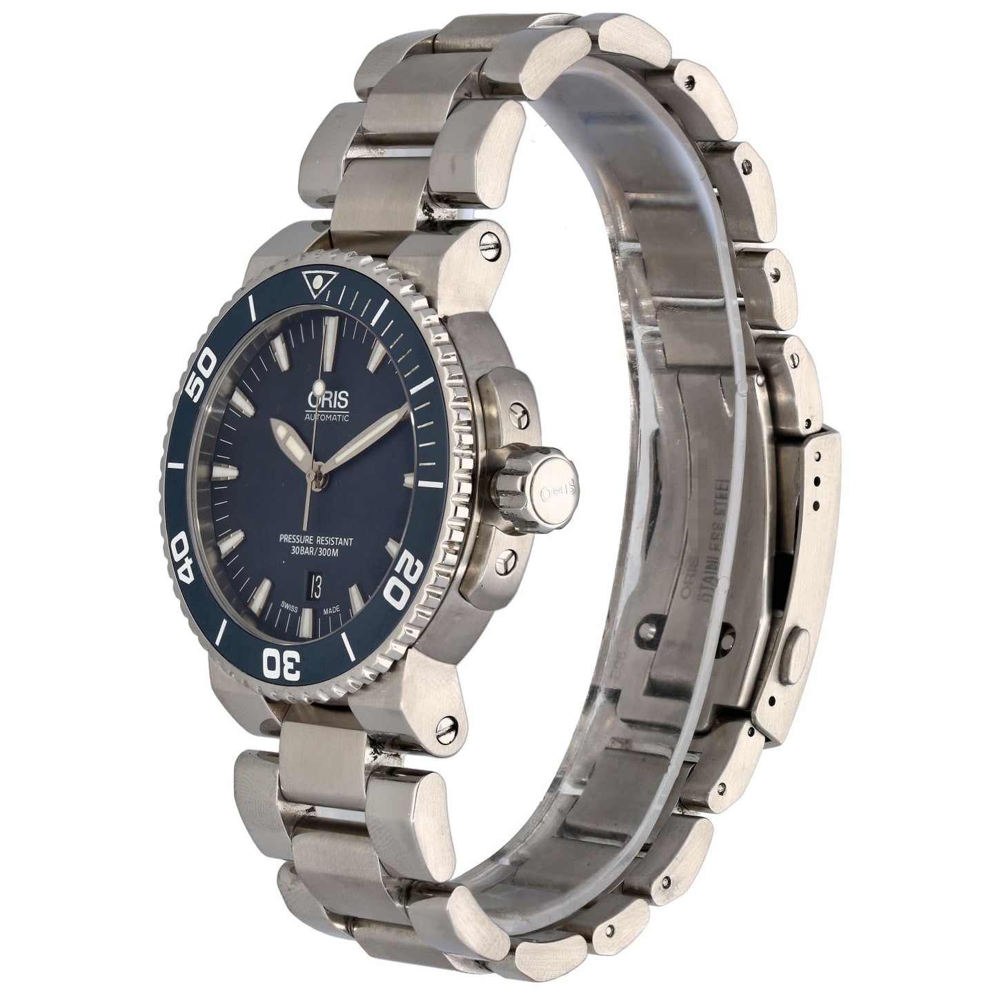 Oris Aquis 7653 43mm Stainless Steel Watch