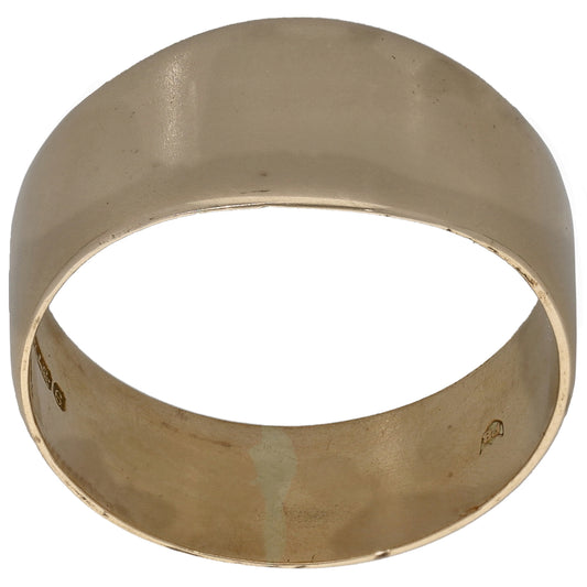 9ct Gold Plain Wedding Ring Size U