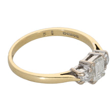 Load image into Gallery viewer, 18ct Gold 0.51ct Diamond Trilogy Ring Size M
