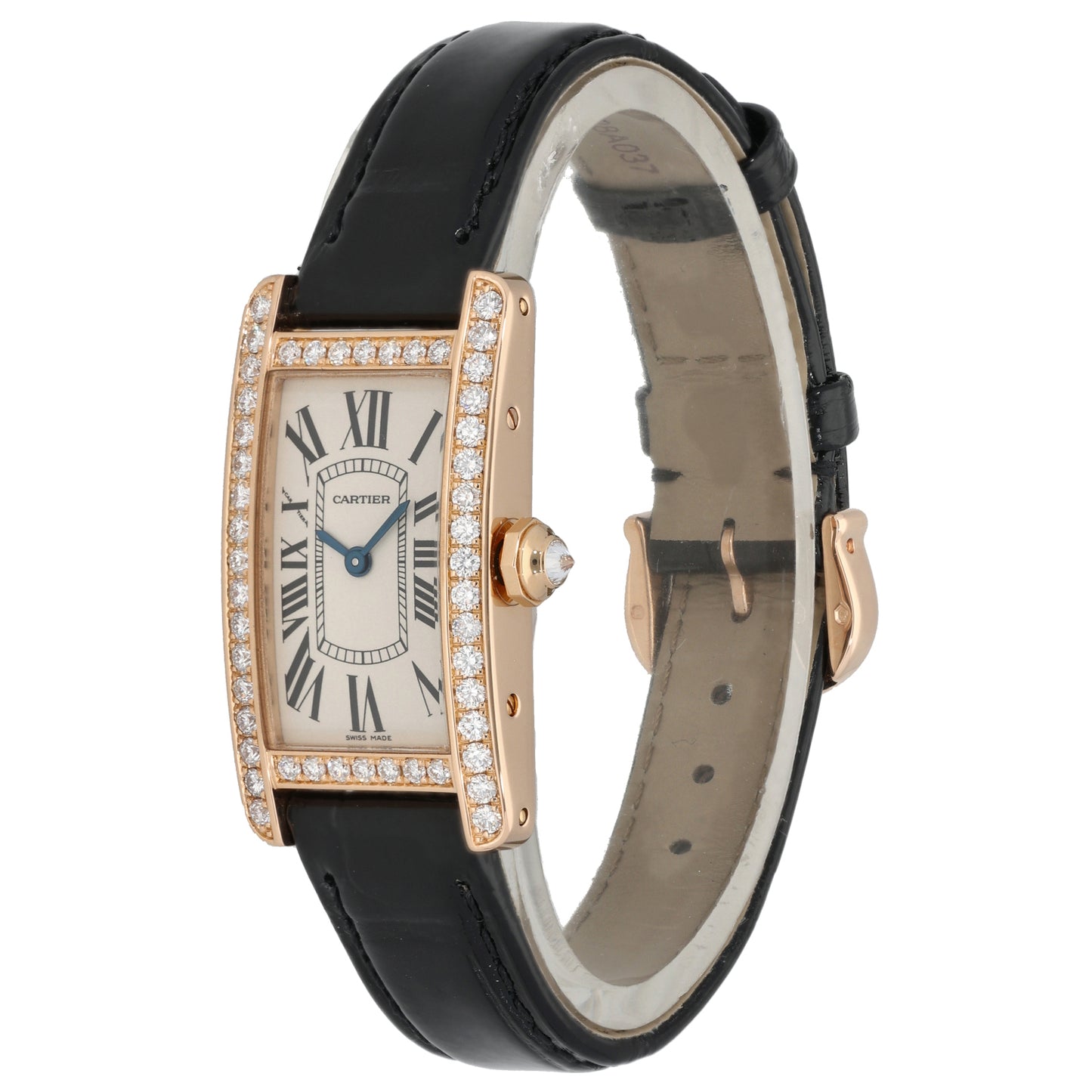 Cartier Tank Americaine WB707931 19mm Rose Gold Watch