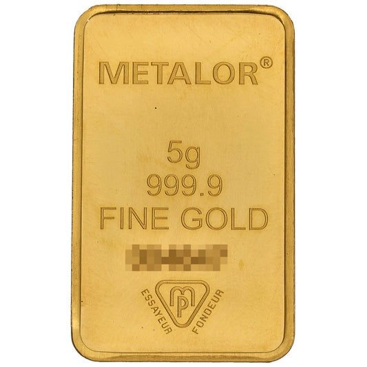 24ct 5g Gold Bar