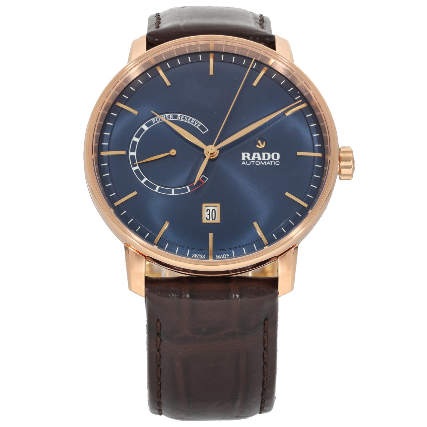 Rado Coupole 772.3879.2 41mm Gold Plated Watch