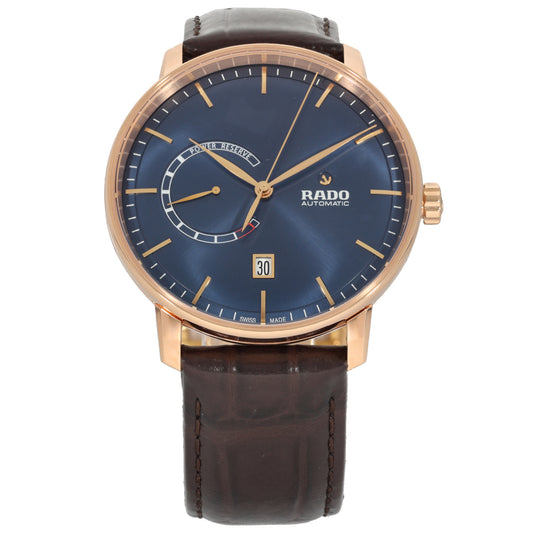 Rado Coupole 772.3879.2 41mm Gold Plated Watch