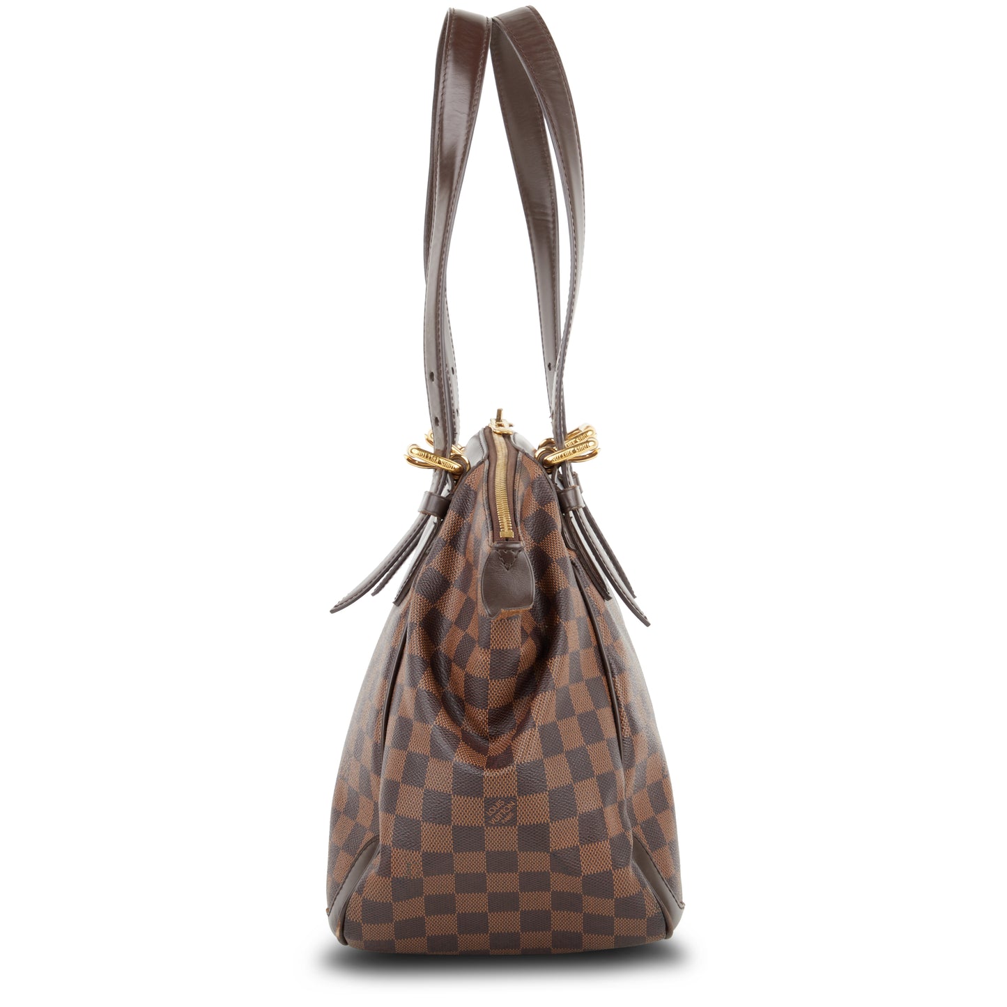 Louis Vuitton Verona Damier Ebene Coated Canvas Bag - Brown