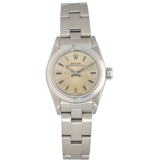 Rolex Oyster Perpetual 67180 24mm Stainless Steel Watch