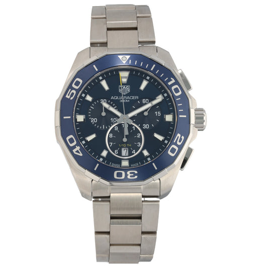 Tag Heuer Aquaracer CAY111B 43mm Stainless Steel Watch