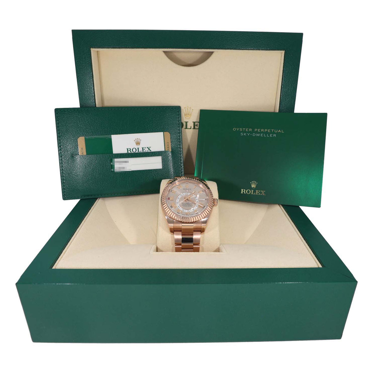 Rolex Sky Dweller 326935 42mm Rose Gold Watch