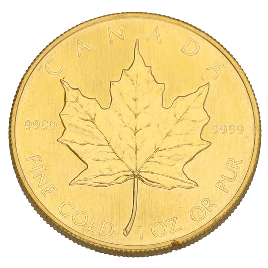 24ct Gold Canada Maple 1 OZ Coin 1984