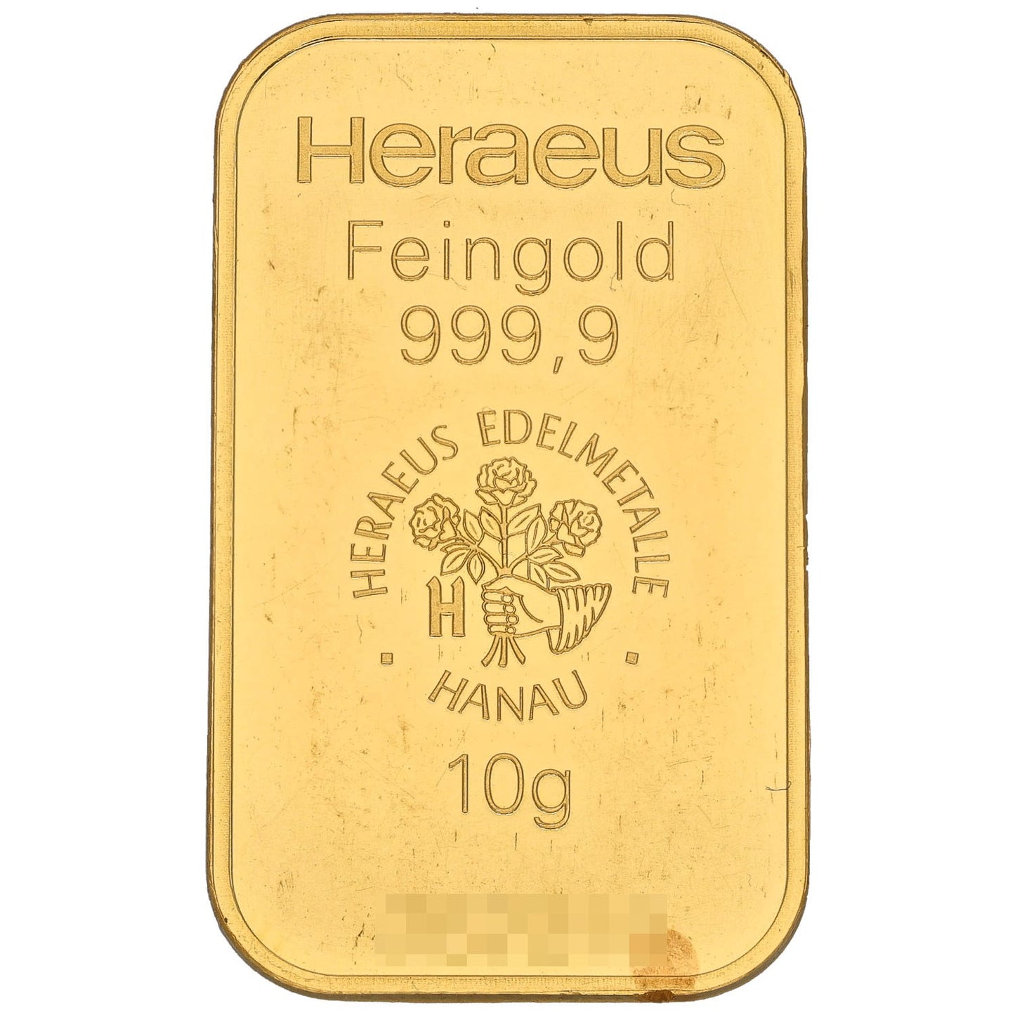 24ct 10g Gold Bar