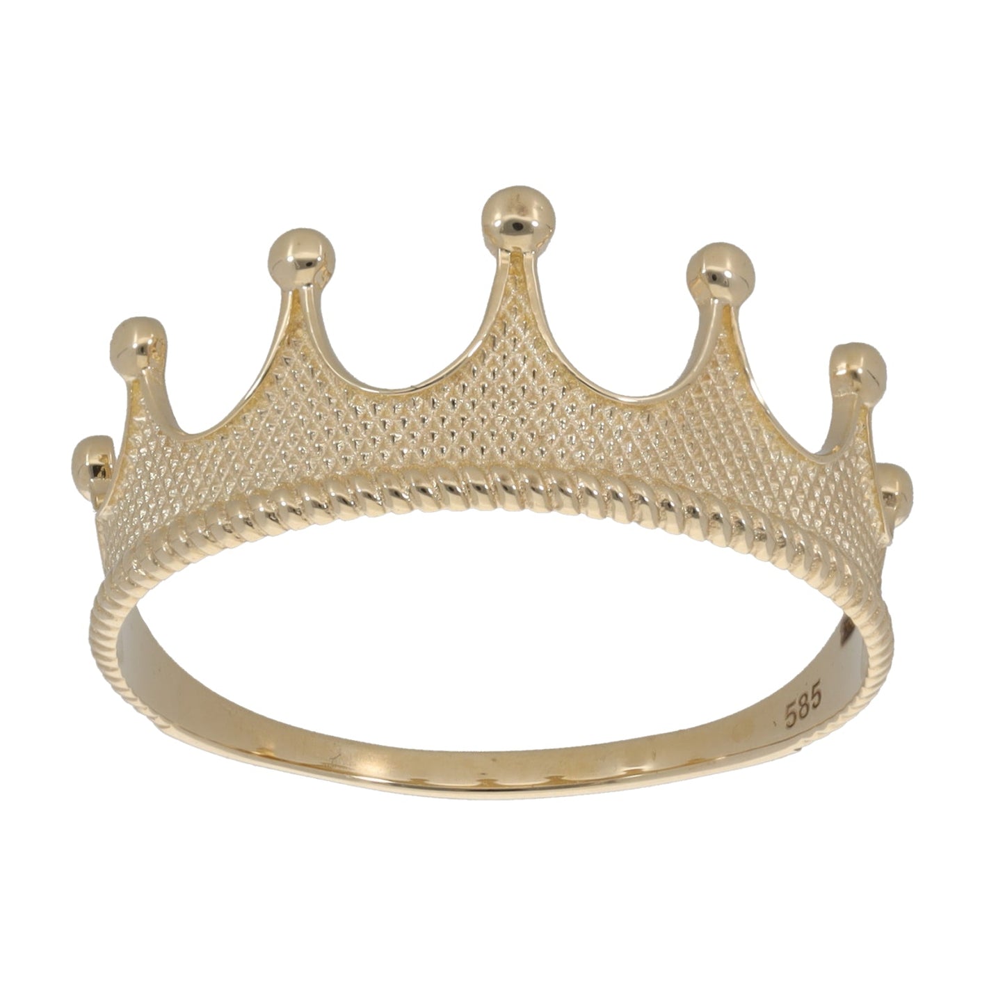 14ct Gold Crown Ring