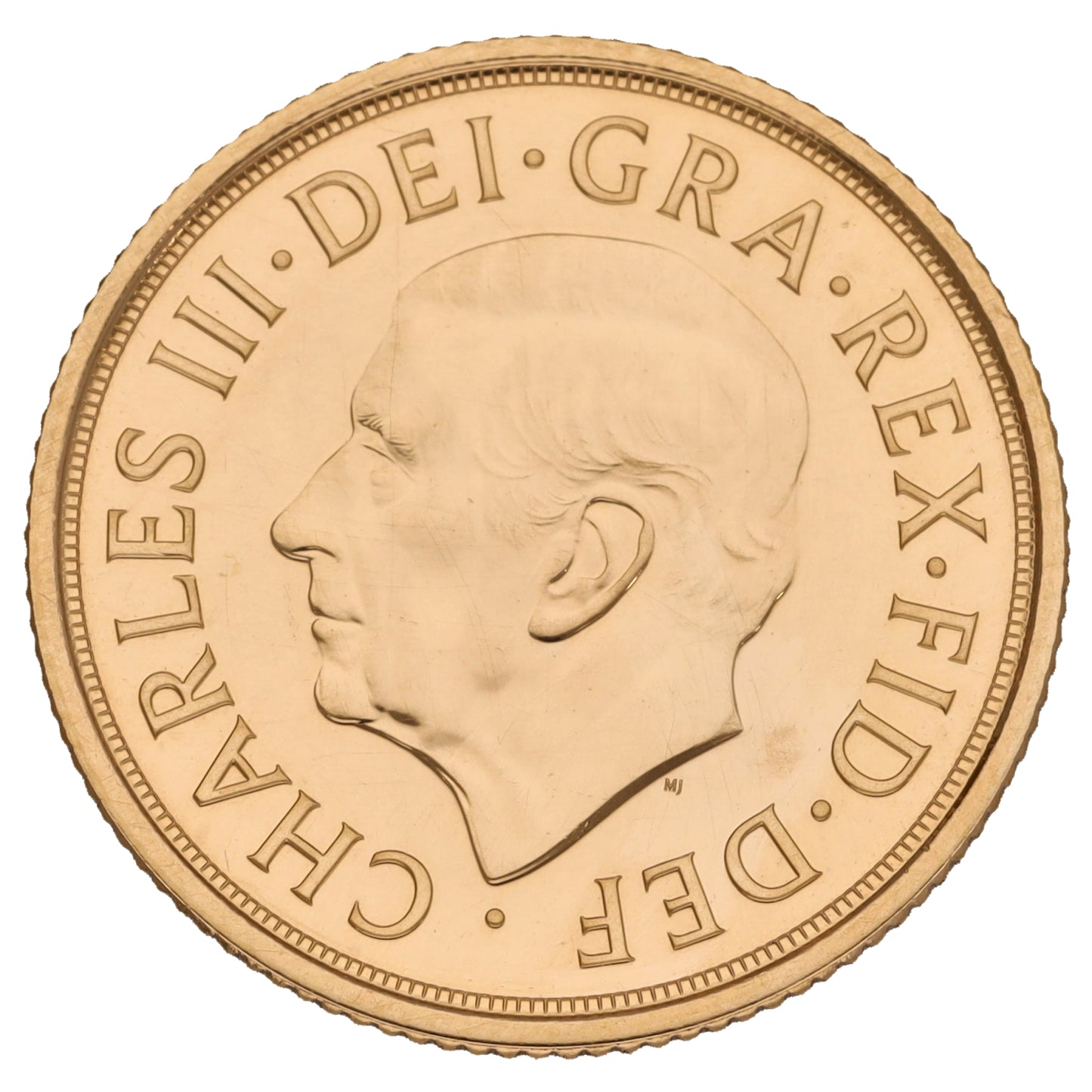 22ct Gold King Charles III Full Sovereign Coin 2022