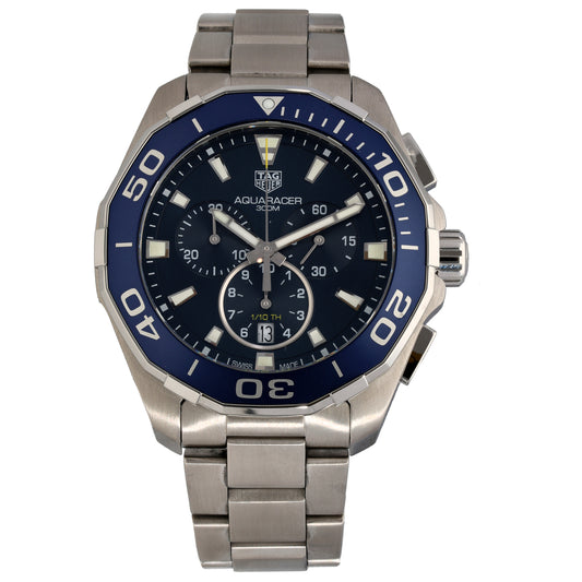 Tag Heuer Aquaracer CAY111B 43mm Stainless Steel Watch
