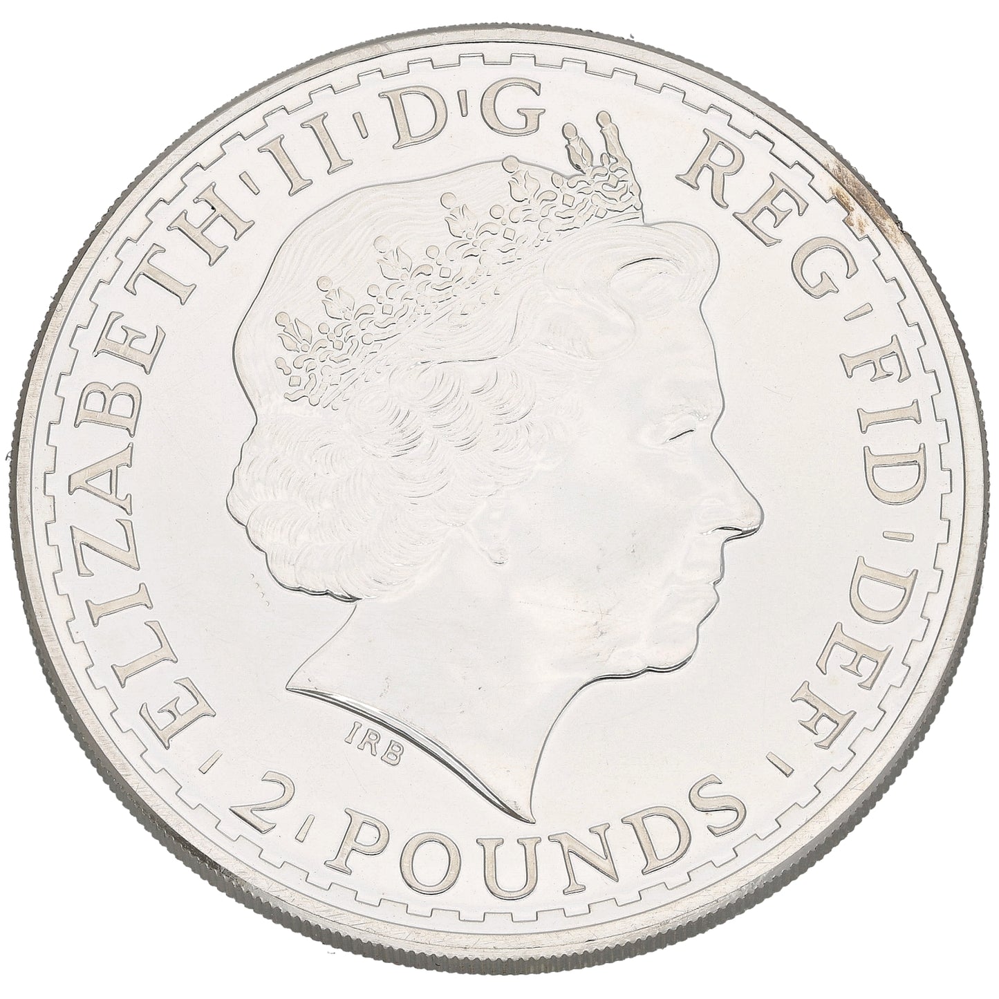 Fine Silver Queen Elizabeth II 1 OZ Britannia Coin 2013