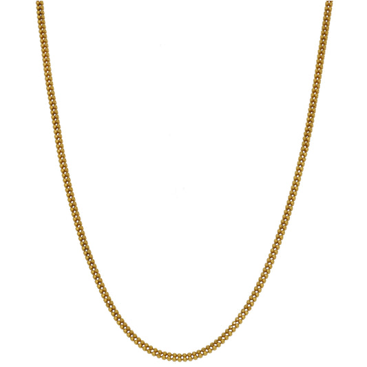 22ct Gold Box Chain 30"