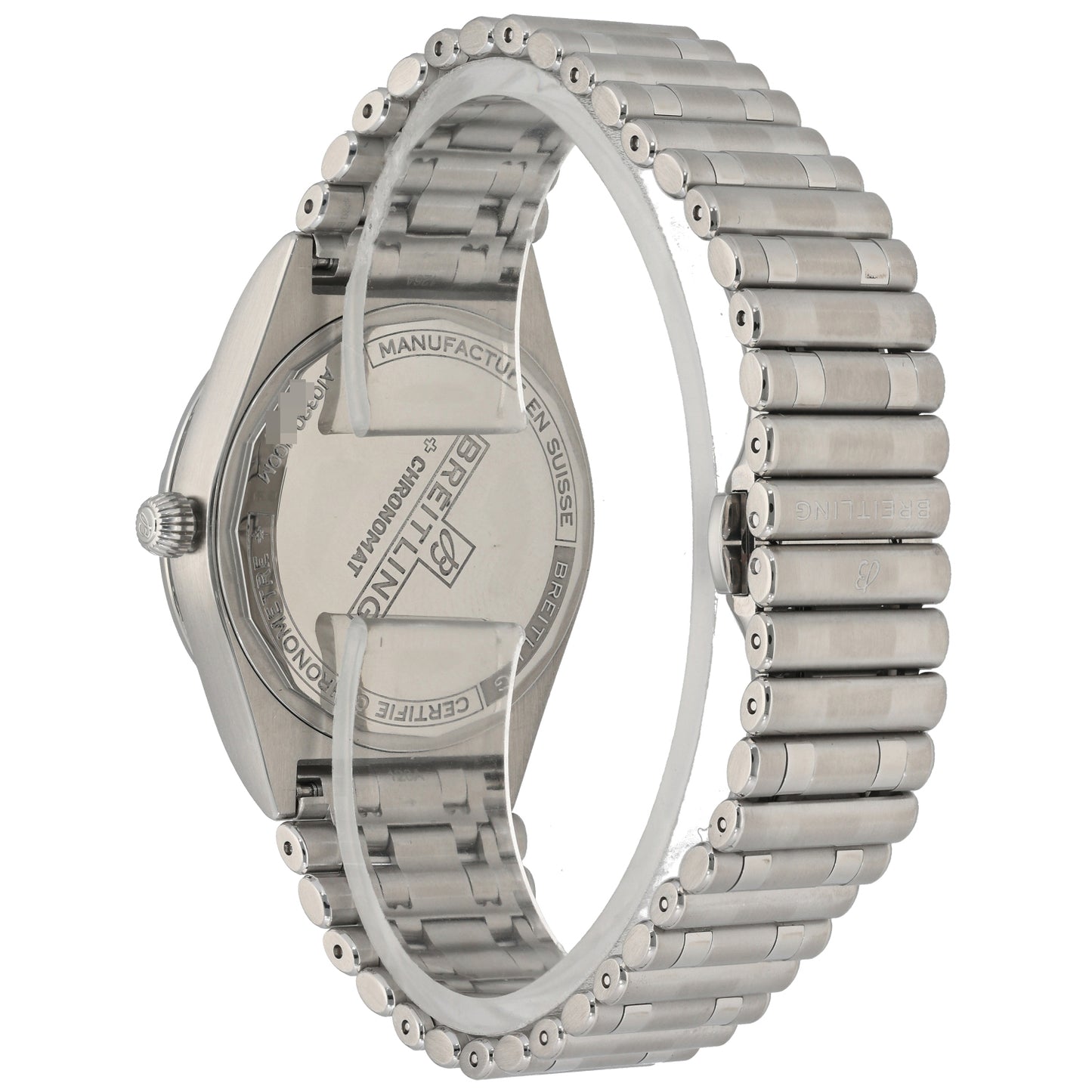 Breitling Chronomatic A10380 36mm Stainless Steel Watch