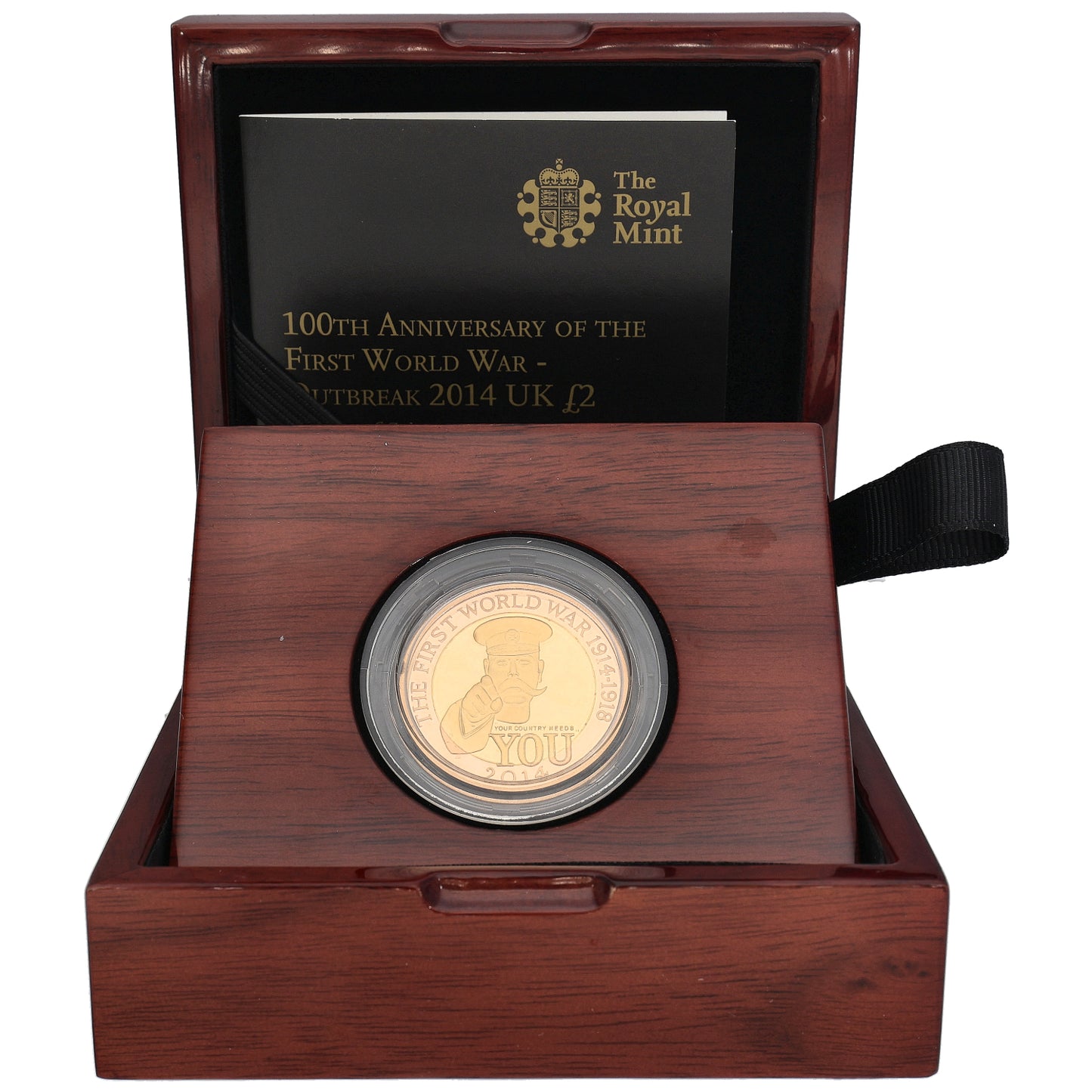 22ct Gold The First World War Two Pounds Coin 2014