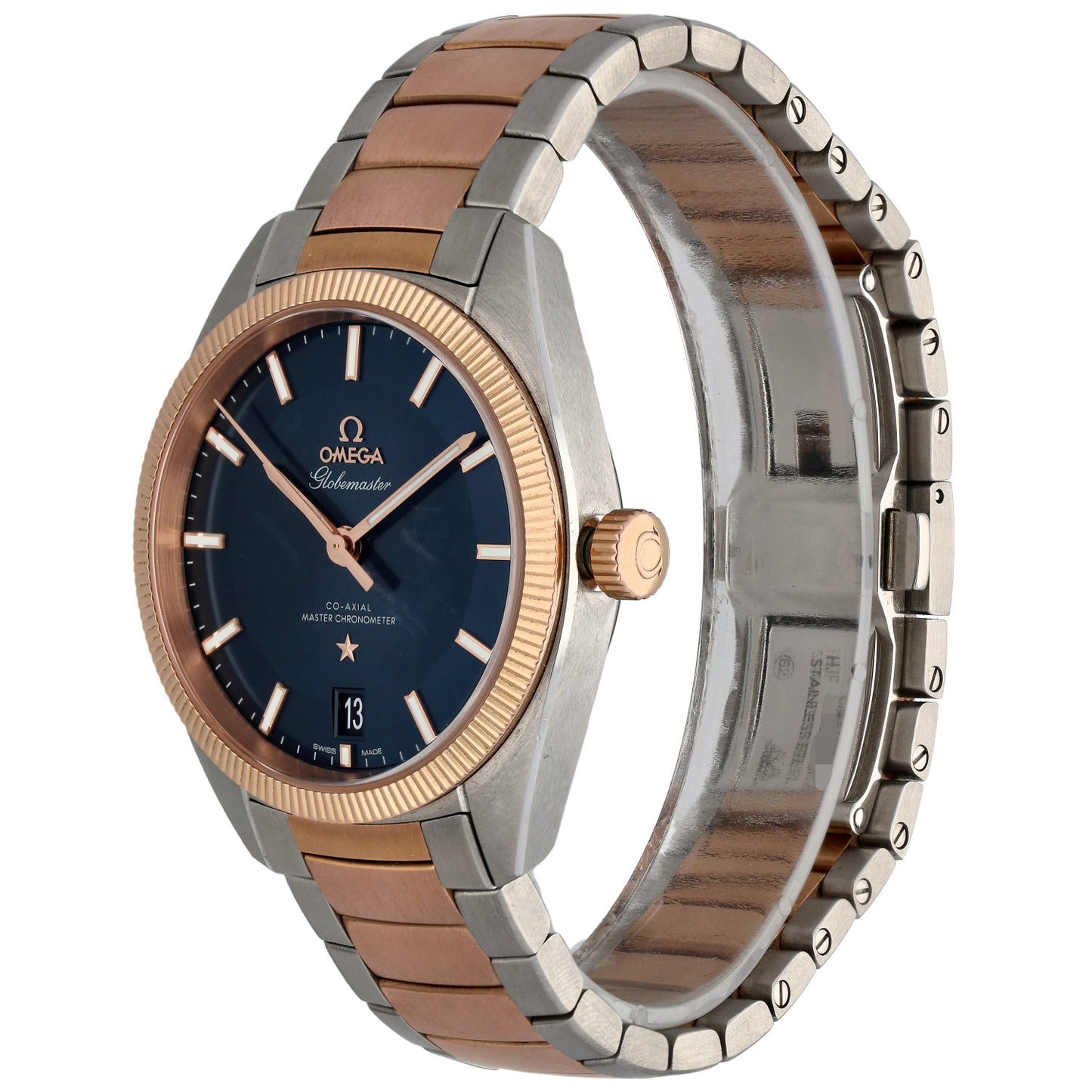 Omega Constellation Globemaster 130.20.39.21.03.001 39mm Bi-Colour Watch