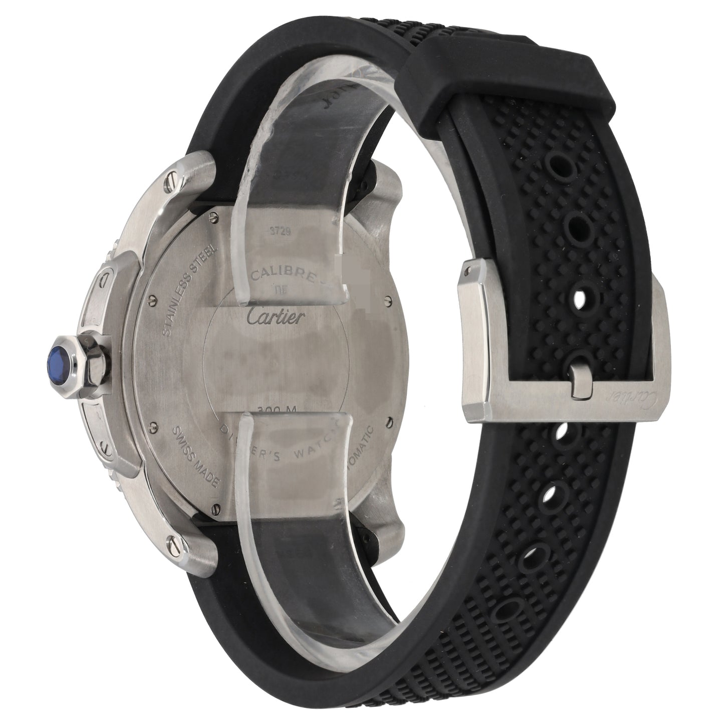 Cartier Calibre De Cartier W7100056 43mm Stainless Steel Watch