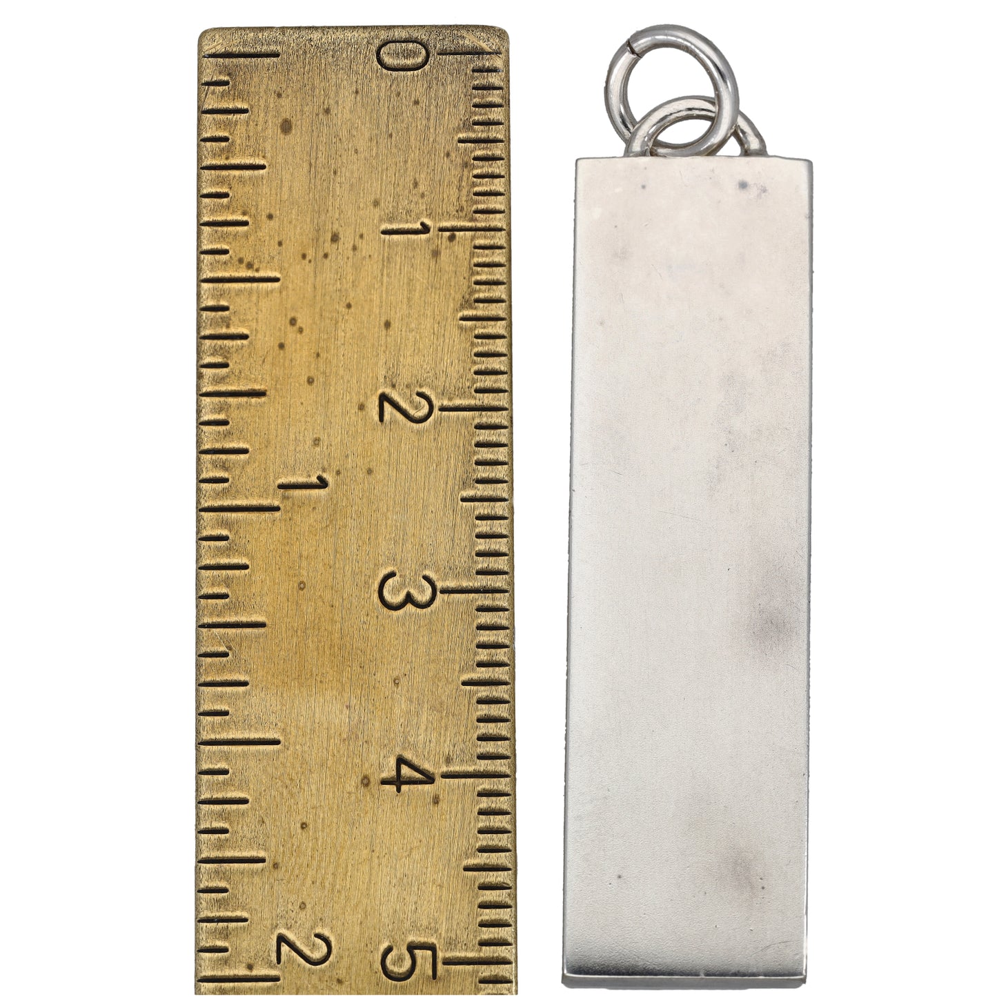 Sterling Silver Ingot Pendant
