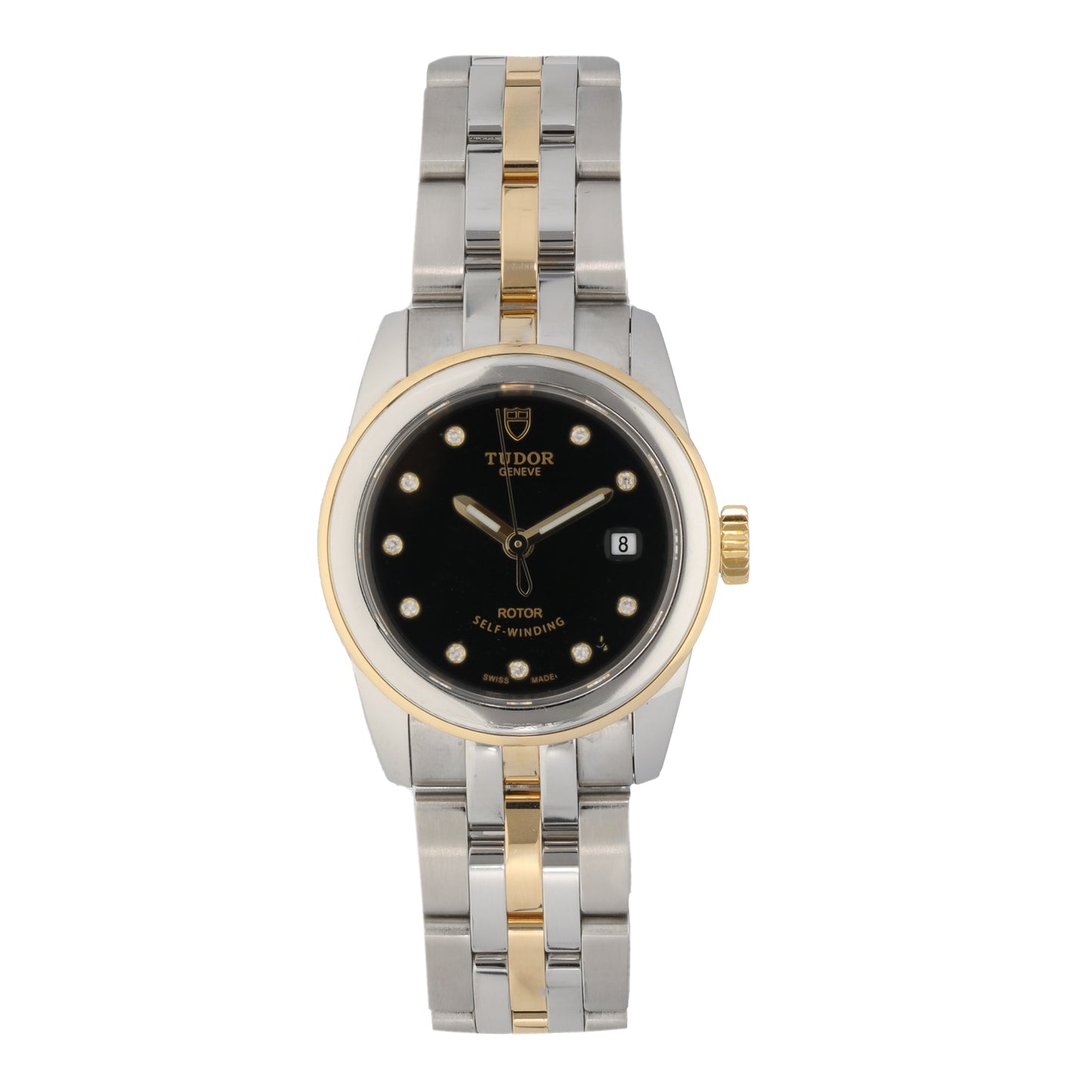 Tudor Glamour Date 51003 26mm Bi-Colour Watch