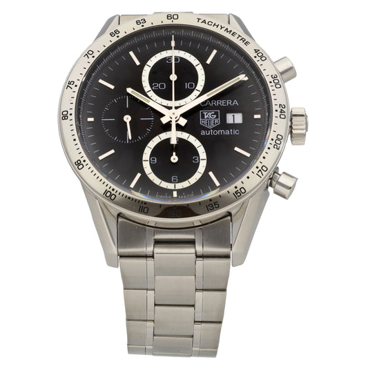 Tag Heuer Carrera CV2016-2 41mm Stainless Steel Watch
