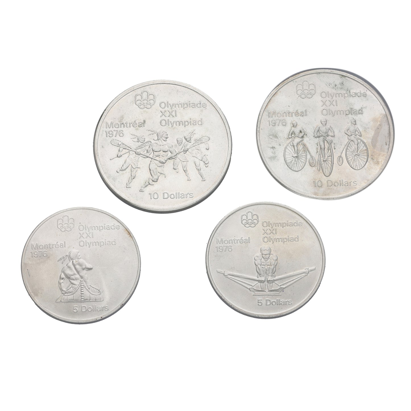 Silver Montreal Olympics Coin Set 1974
