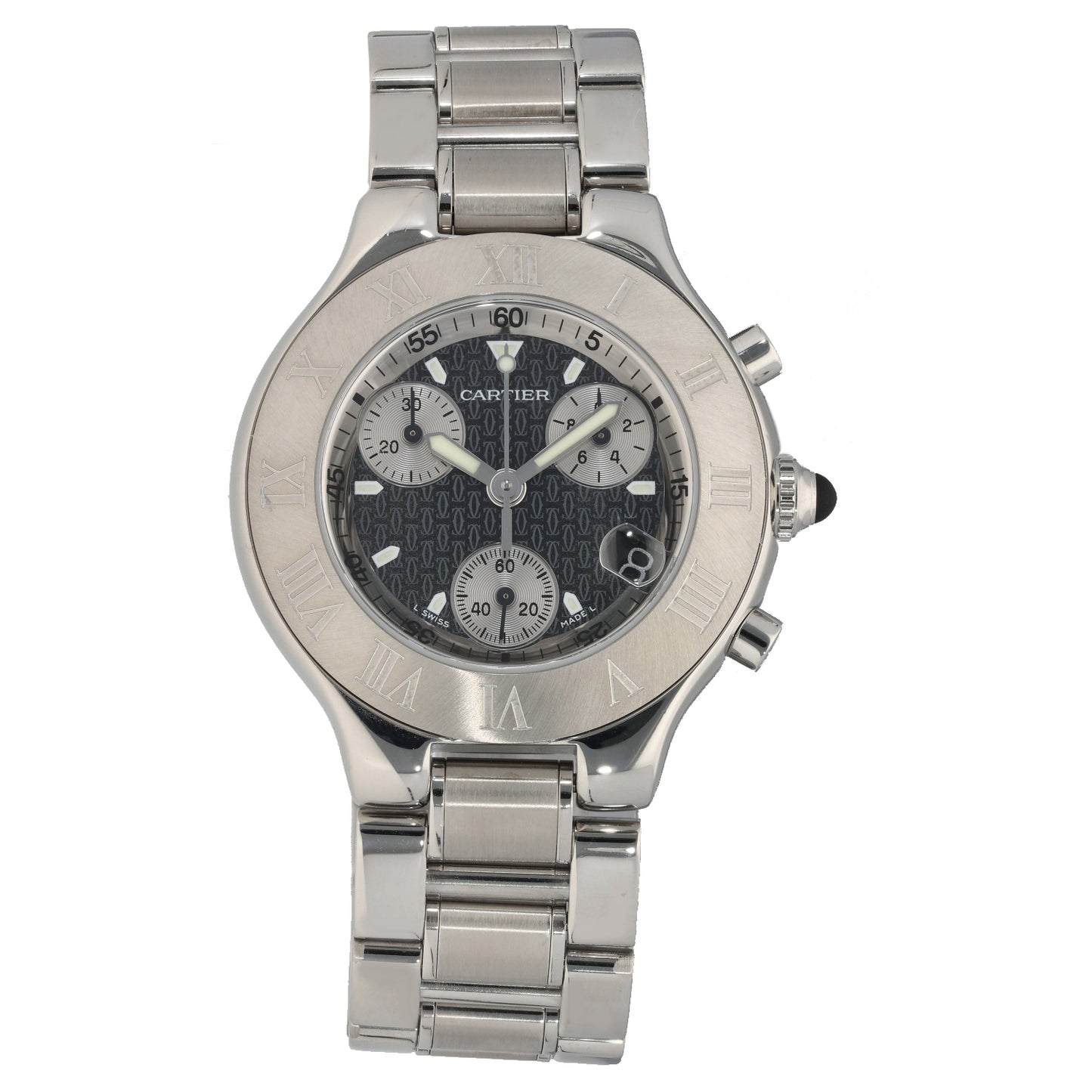 Cartier Must 21 W10172T2 38mm Stainless Steel Watch