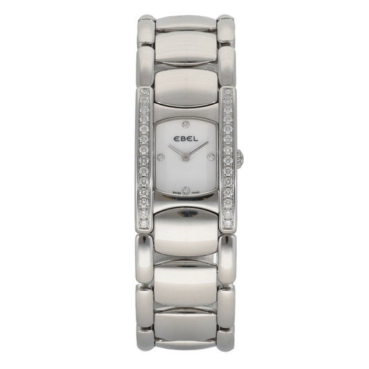 Ebel Beluga E9057A28-10 19mm Stainless Steel Watch