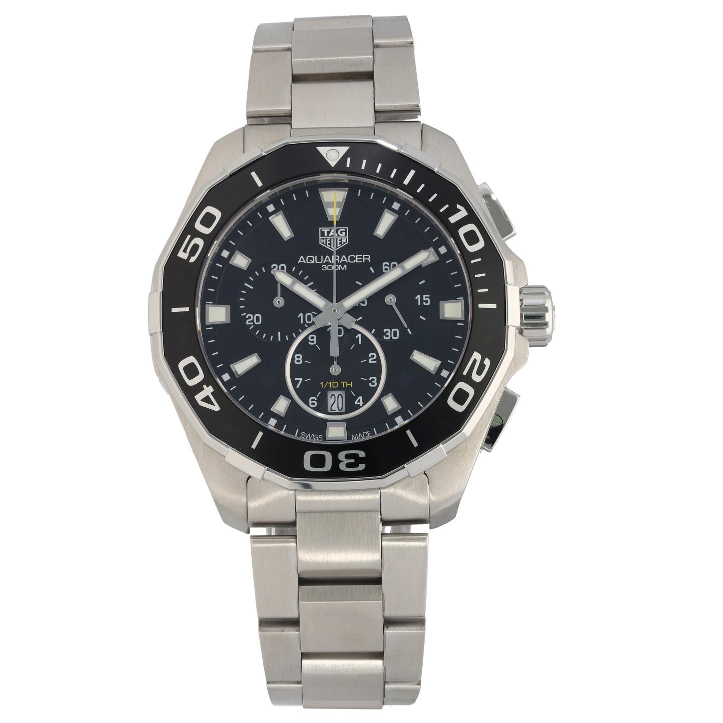 Tag Heuer Aquaracer CAY111A 43mm Stainless Steel Watch