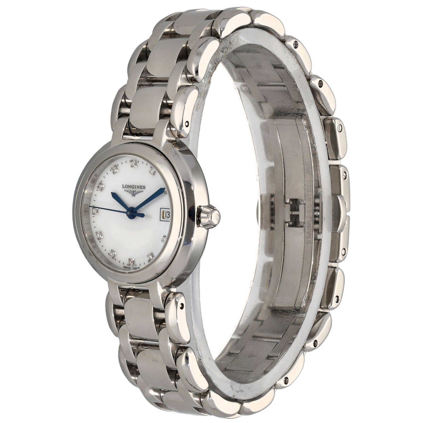 Longines PrimaLuna L8.110.4 26.5mm Stainless Steel Watch