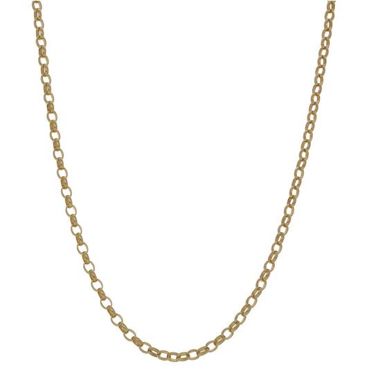 9ct Gold Belcher Chain 24"