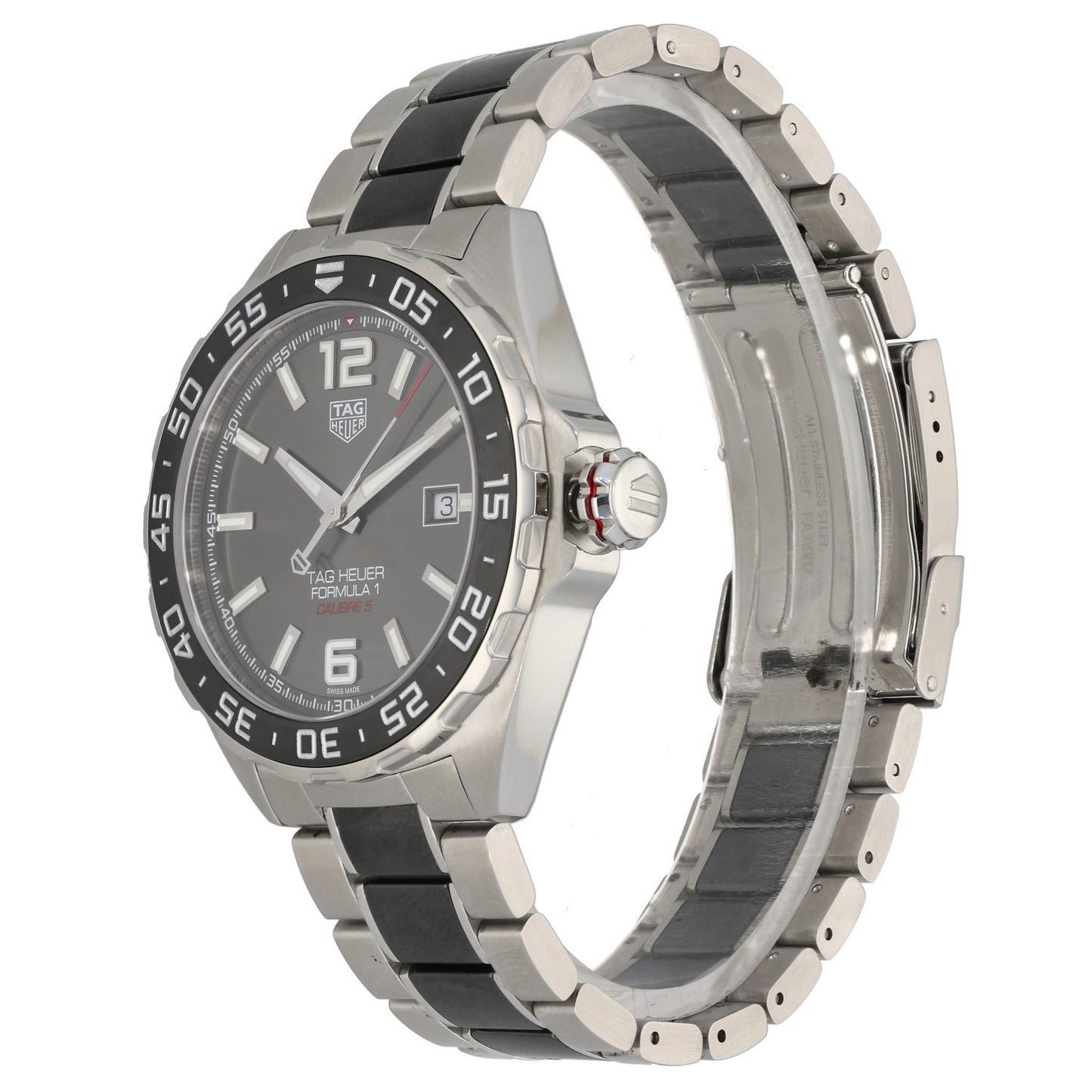 Tag Heuer Formula 1 WAZ2011 43mm Stainless Steel Watch