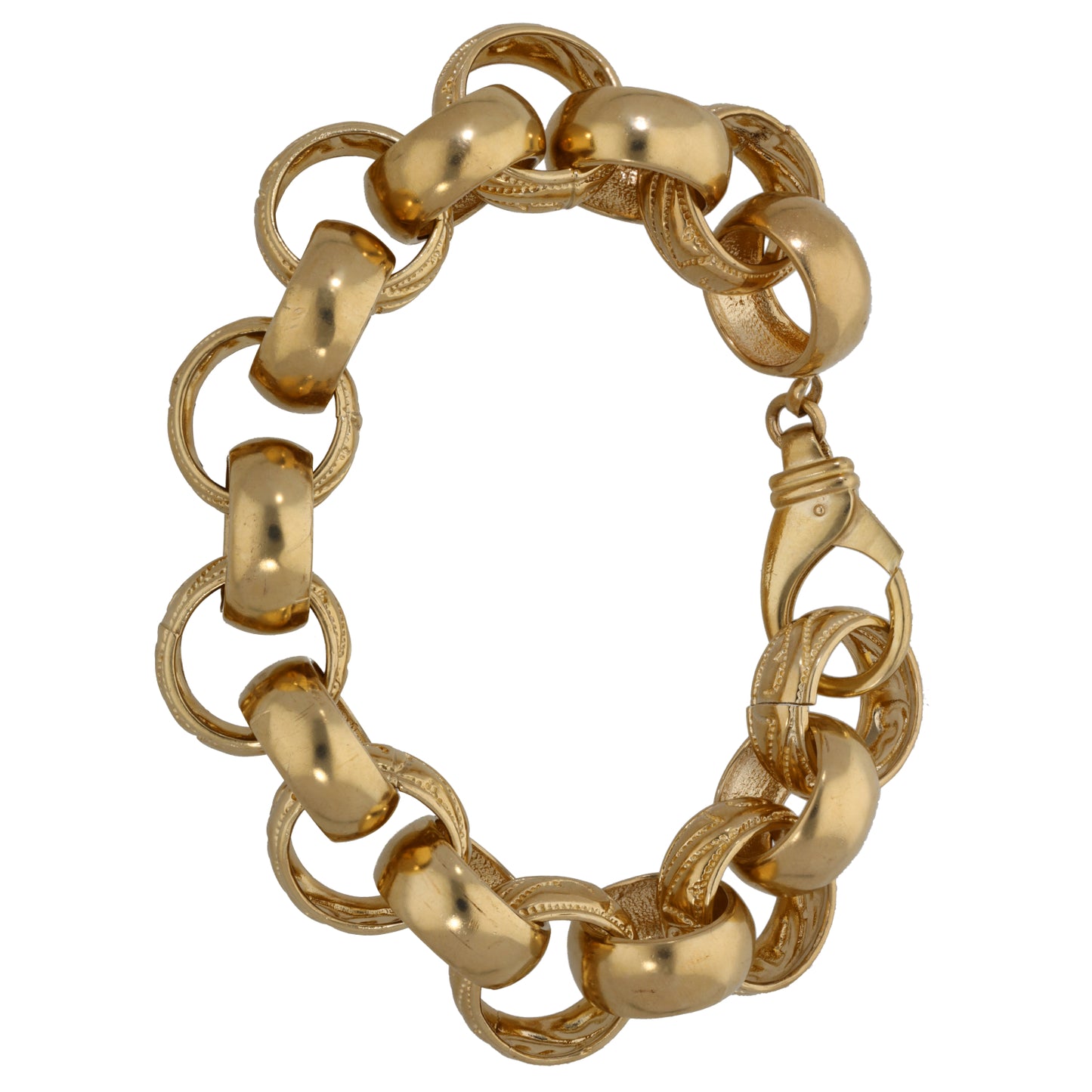 9ct Gold Belcher Bracelet