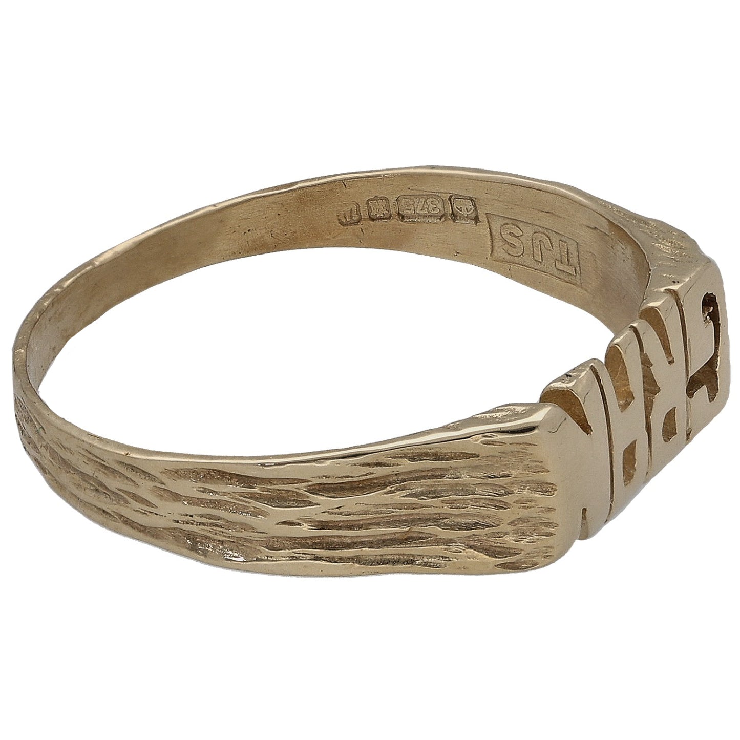 9ct Gold Gran Ring Size R