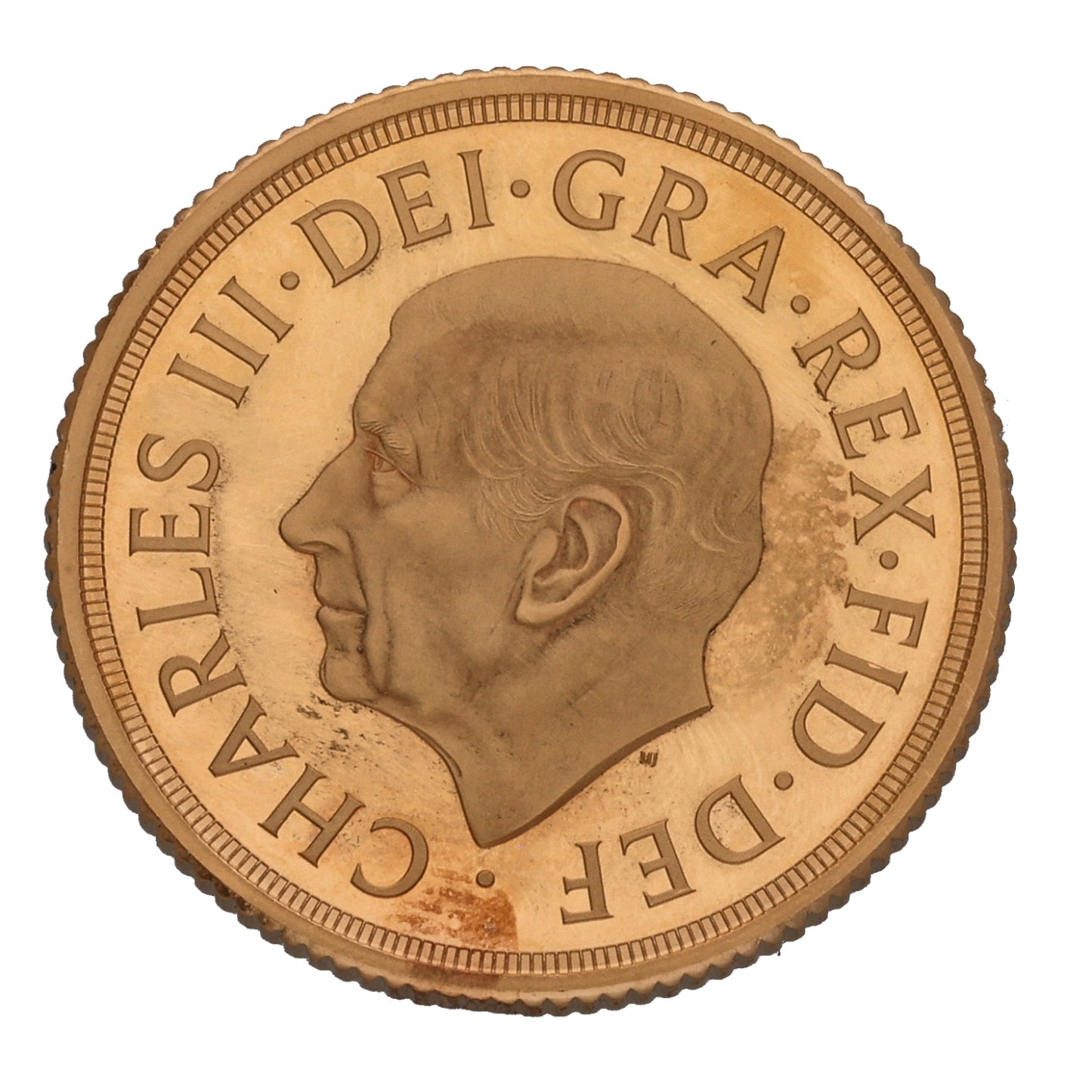 22ct Gold King Charles III Full Sovereign Coin 2024