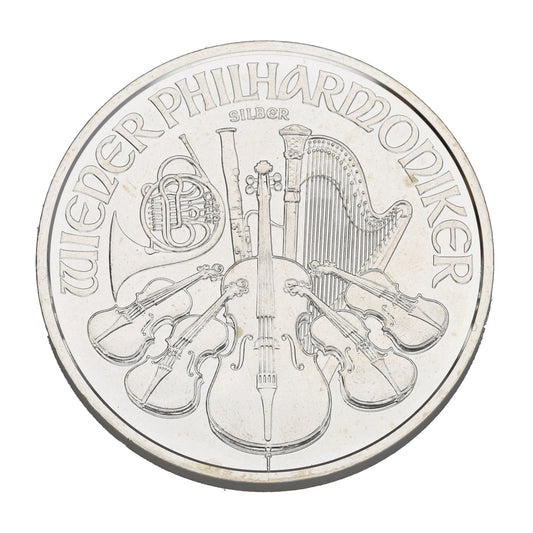 Fine Silver Austrian Philharmonic 1 OZ Coin 2021