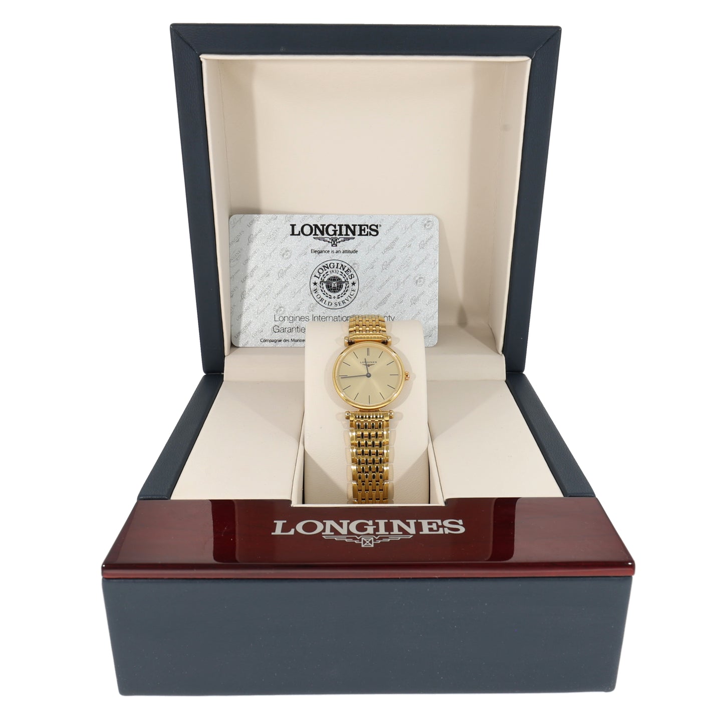 Longines La Grande Classique L4.209.2 24.5mm Gold Plated Watch