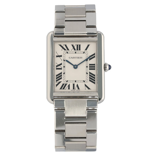 Cartier Tank Solo W5200014 27.4mm Stainless Steel Watch