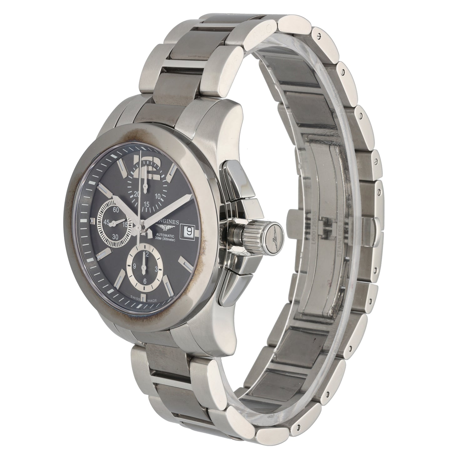 Longines Conquest L3.661.4 41mm Stainless Steel Watch