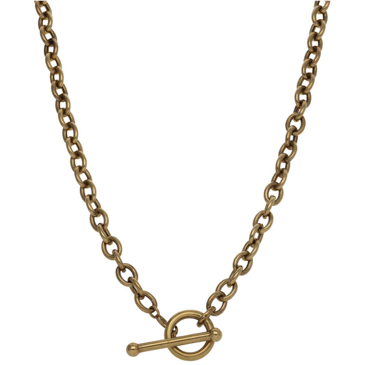 9ct Gold Belcher Chain 18"