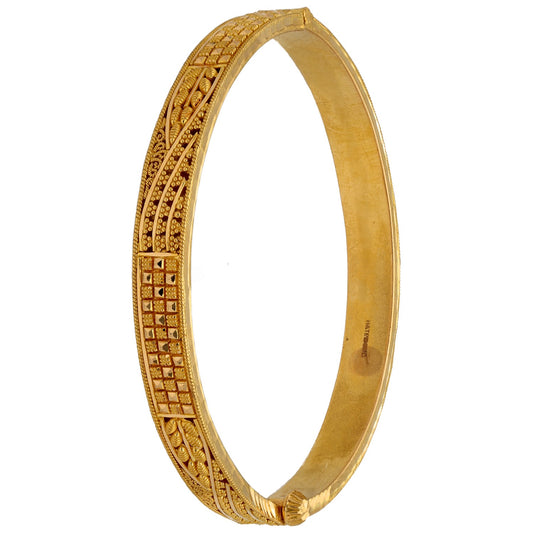 22ct Gold Hinged/Clasp Bangle