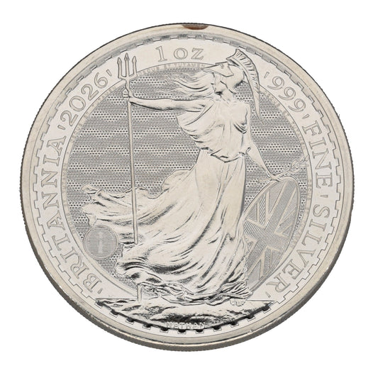 Fine Silver King Charles III 1 OZ Britannia Coin 2026
