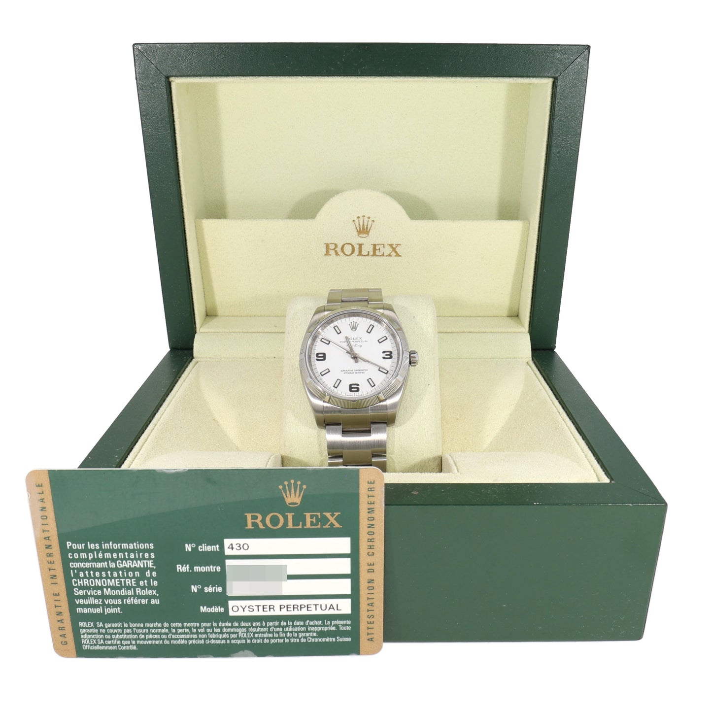 Rolex Air King 114210 34mm Stainless Steel Watch