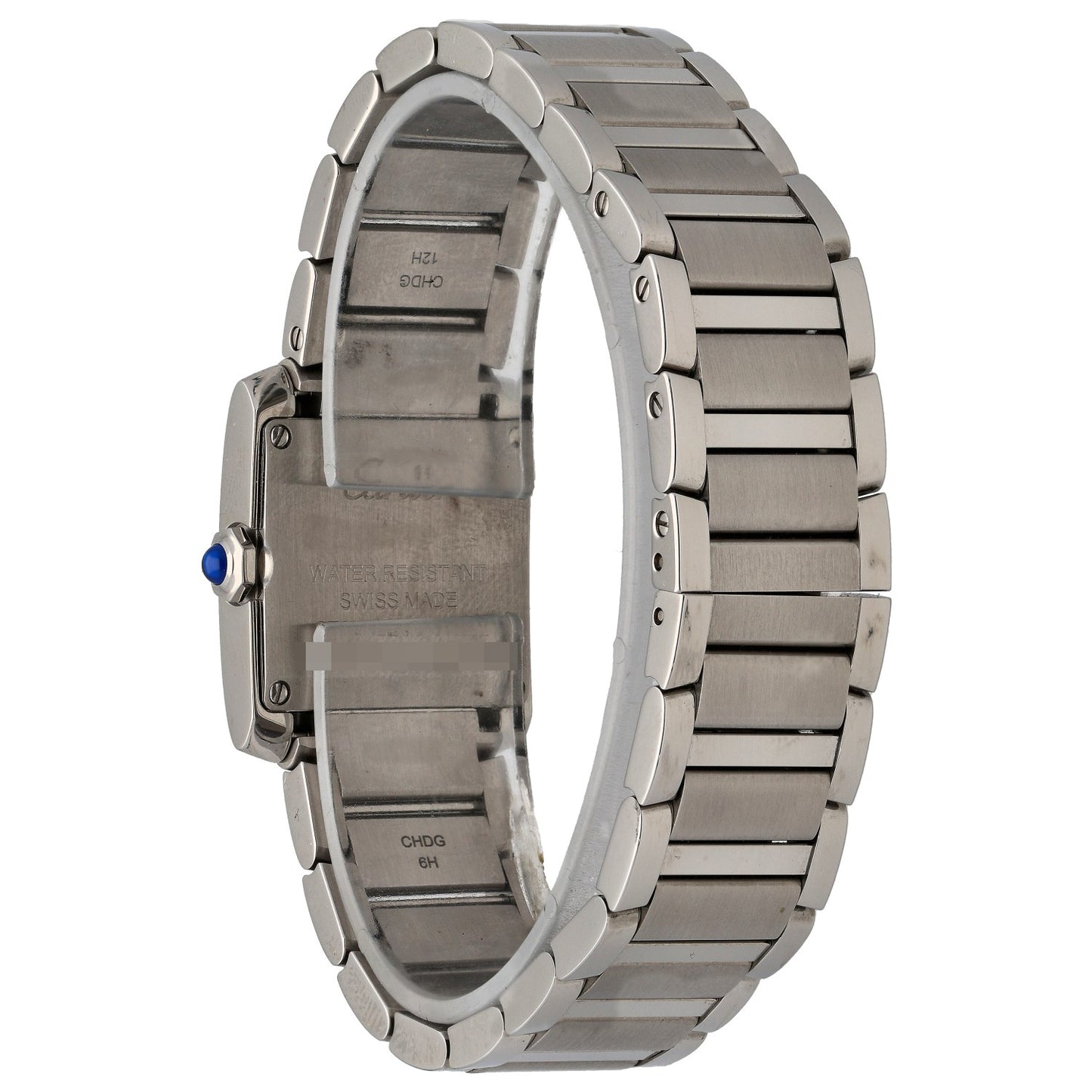 Cartier Tank Francaise W4TA0020 25.7mm Stainless Steel Watch