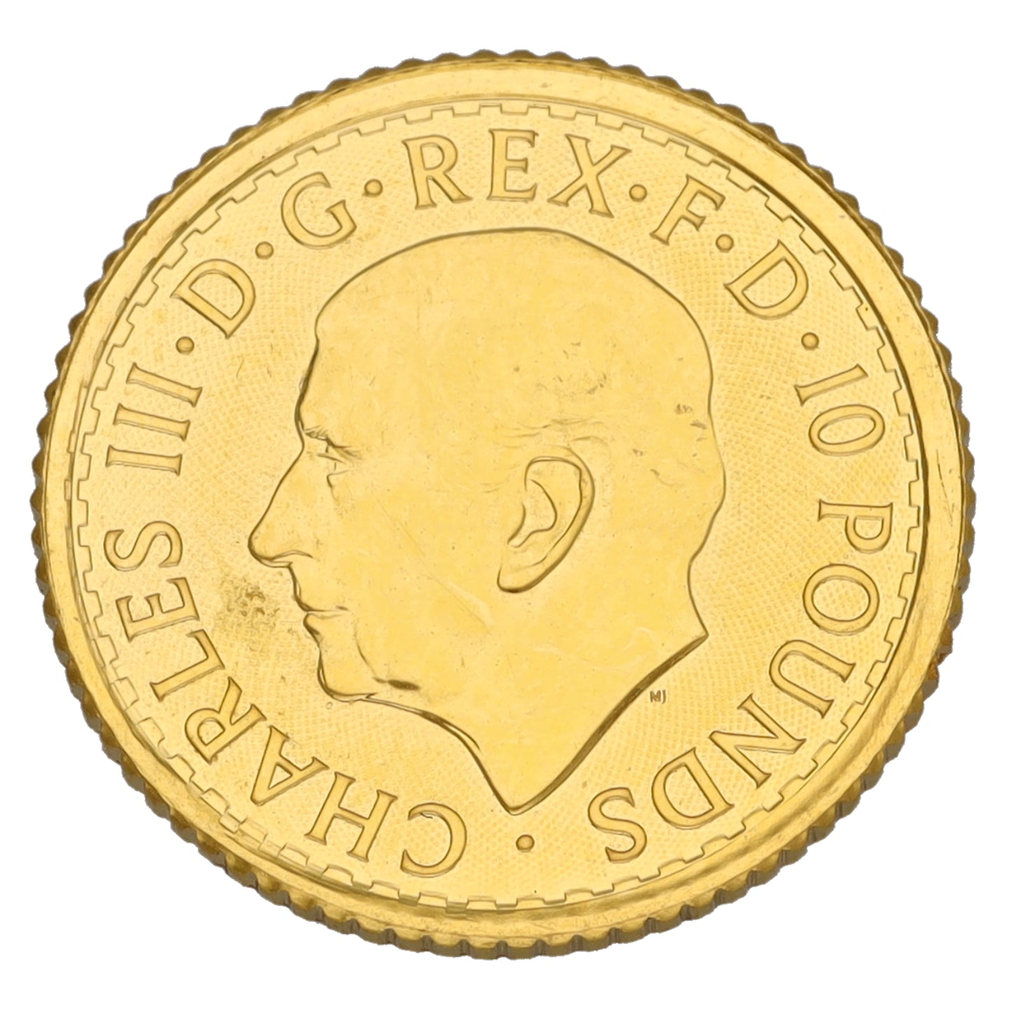 24ct Gold King Charles III 1/10 OZ Britannia Coin 2024