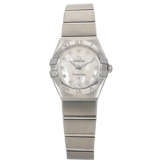 Omega Constellation 123.10.24.60.55.001 24mm Stainless Steel Watch