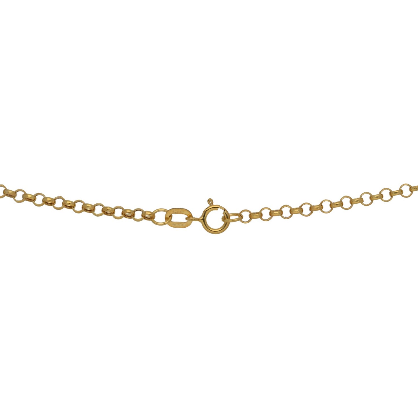 New 9ct Gold Belcher Chain 16"