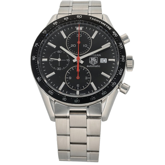 Tag Heuer Carrera CV2014-3 41mm Stainless Steel Watch