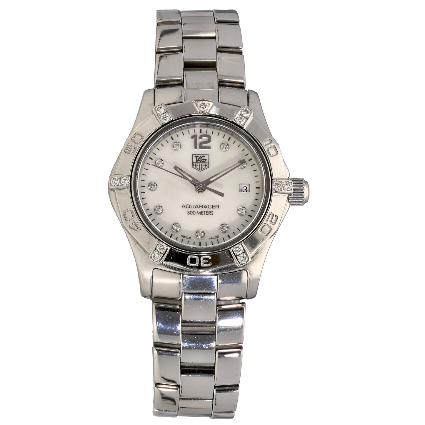 Tag Heuer Aquaracer WAF141G 27mm Stainless Steel Watch